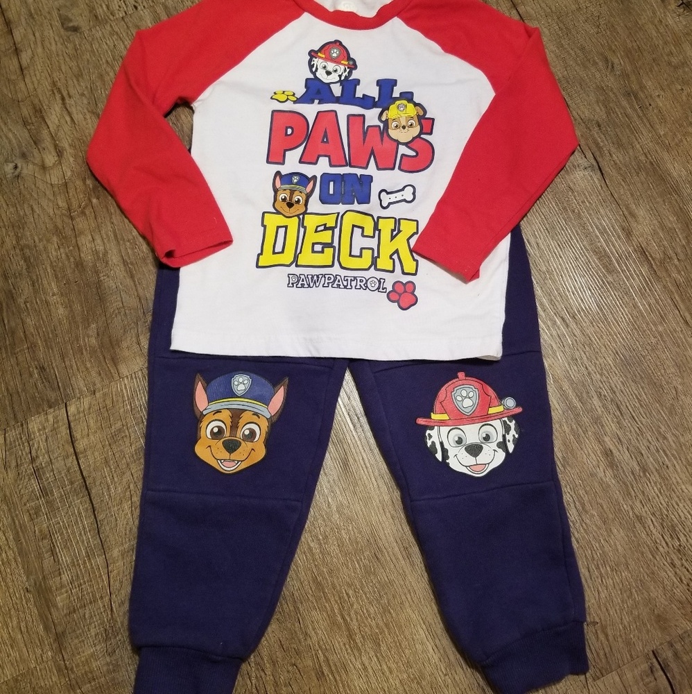Paw Patrol Long Sleeve Set 3T